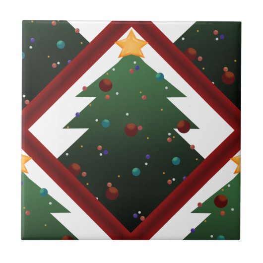 Weihnachtsbaum Fliese (Vorderseite)
