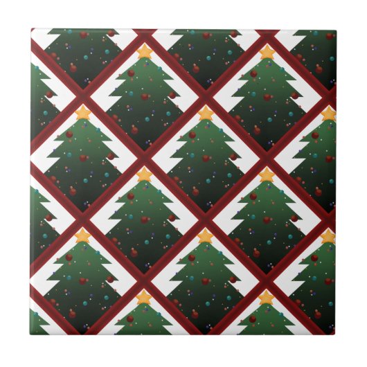 Weihnachtsbaum Fliese (Vorderseite)
