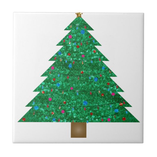 Weihnachtsbaum Fliese (Vorderseite)