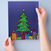 Weihnachtsbaum Flyer (Hand)