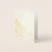 Weihnachtsbaum Folienkarte (Vorderseite)