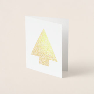 Weihnachtsbaum Folienkarte
