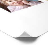 Weihnachtsbaum-Foto Collage Holiday Poster (Ecke)