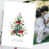 Weihnachtsbaum | Foto | Custom Feiertagskarte