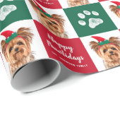 Weihnachtsbaum Foto drucken Geschenkwrake Geschenkpapier (Rolleneckpunkt)