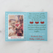 Weihnachtsbaum - Foto Feiertagskarte (Innenseite)