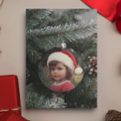 Weihnachtsbaum Foto Ornament Personalisierte Custo Karte