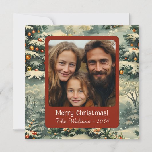 Weihnachtsbaum Foto Weihnachten (Vorderseite)