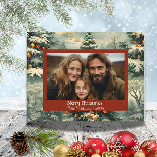 Weihnachtsbaum Foto Weihnachten Postkarte