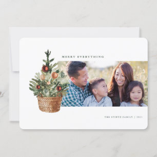 Weihnachtsbaum Foto Weihnachtskarte Einladung