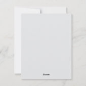 Weihnachtsbaum Foto Weihnachtskarte Feiertagskarte (Rückseite)