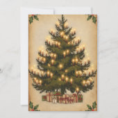 Weihnachtsbaum Foto Weihnachtskarten Feiertagskarte (Vorderseite)