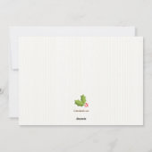 Weihnachtsbaum-Fotokarte Feiertagskarte (Rückseite)