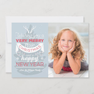 Weihnachtsbaum Fotokarte Feiertagskarte
