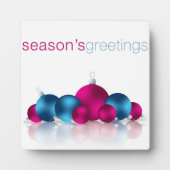 Weihnachtsbaum Fotoplatte (Vorderseite)