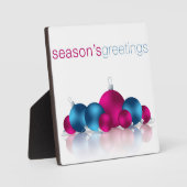 Weihnachtsbaum Fotoplatte (Vorderseite)