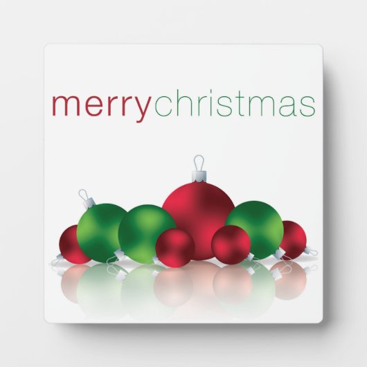 Weihnachtsbaum Fotoplatte (Vorderseite)