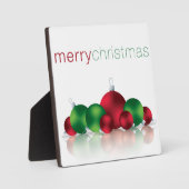 Weihnachtsbaum Fotoplatte (Vorderseite)