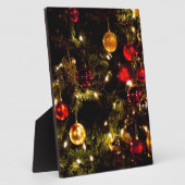 Weihnachtsbaum Fotoplatte (Seite)