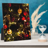 Weihnachtsbaum Fotoplatte (Seite)