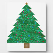 Weihnachtsbaum Fotoplatte (Vorderseite)