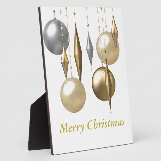 Weihnachtsbaum Fotoplatte (Seite)