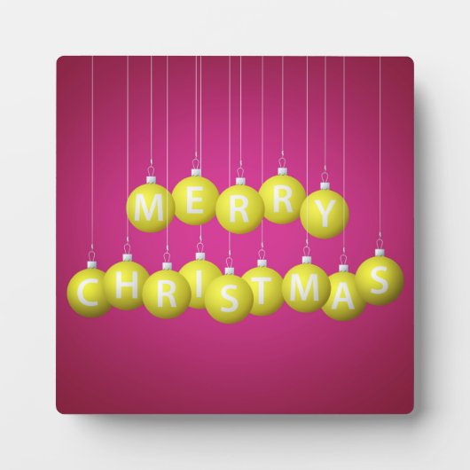 Weihnachtsbaum Fotoplatte (Vorderseite)