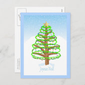 Weihnachtsbaum - Französische Postkarte (Vorne/Hinten)