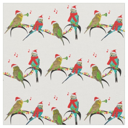 Weihnachtsbaum Frenzy Fabric (Farbe auswählen) Stoff (Nahaufnahme)