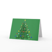 Weihnachtsbaum - Frohe Feiertage