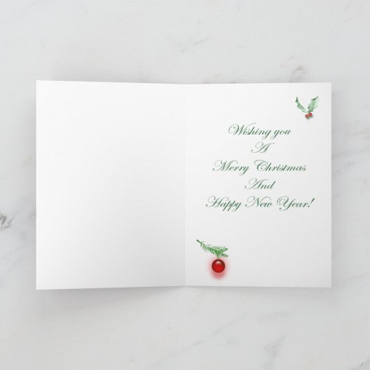 Weihnachtsbaum frohe Weihnachten (Innenseite)