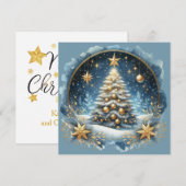 Weihnachtsbaum & Frohe Weihnachten anpassbar  (Vorne/Hinten)