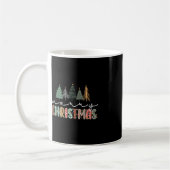 Weihnachtsbaum Frohe Weihnachten für Mädchen Kaffeetasse (Links)