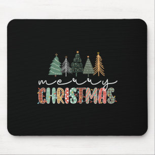 Weihnachtsbaum Frohe Weihnachten für Mädchen Mousepad