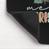 Weihnachtsbaum frohe Weihnachten für Mädchen Mousepad (Ecke)