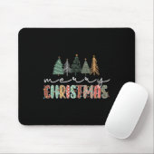 Weihnachtsbaum frohe Weihnachten für Mädchen Mousepad (Mit Mouse)