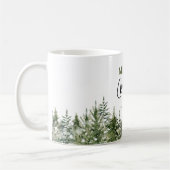 Weihnachtsbaum | Frohe Weihnachten Kaffeetasse (Links)