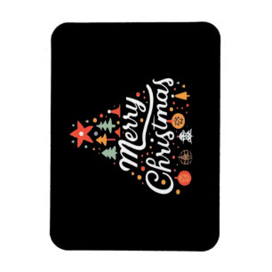 Weihnachtsbaum Frohe Weihnachten Klassiker Magnet