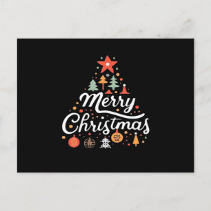 Weihnachtsbaum Frohe Weihnachten Klassiker Postkarte