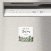 Weihnachtsbaum | Frohe Weihnachten Magnet (In Situ (Geschirrspüler))