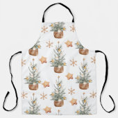 Weihnachtsbaum | Frohe Weihnachten Schürze (Vorderseite)