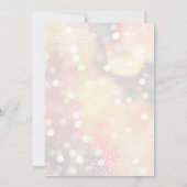 Weihnachtsbaum Frohe Weihnachtskarte Einladung (Rückseite)