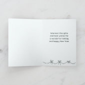 Weihnachtsbaum Frohe Weihnachtskarte Karte (Innenseite)