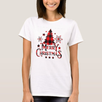 Weihnachtsbaum – Fröhliche Weihnachten T-Shirt Des