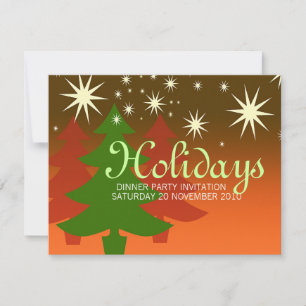 Weihnachtsbaum Funkelnd Star Sondereinladungen Einladung