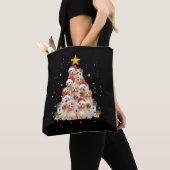 Weihnachtsbaum Funny Dog Tasche (Von Nahem)