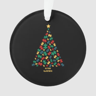 Weihnachtsbaum für Autismus Ornament