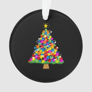 Weihnachtsbaum für Autismus Ornament