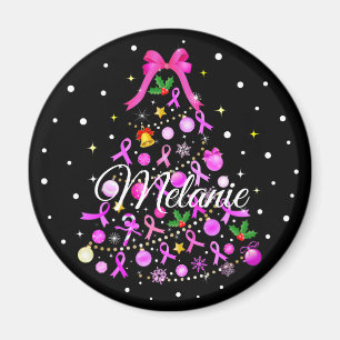 Weihnachtsbaum für Brustkrebs Magnet