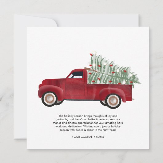 Weihnachtsbaum für Firmenfeiern (Rückseite)